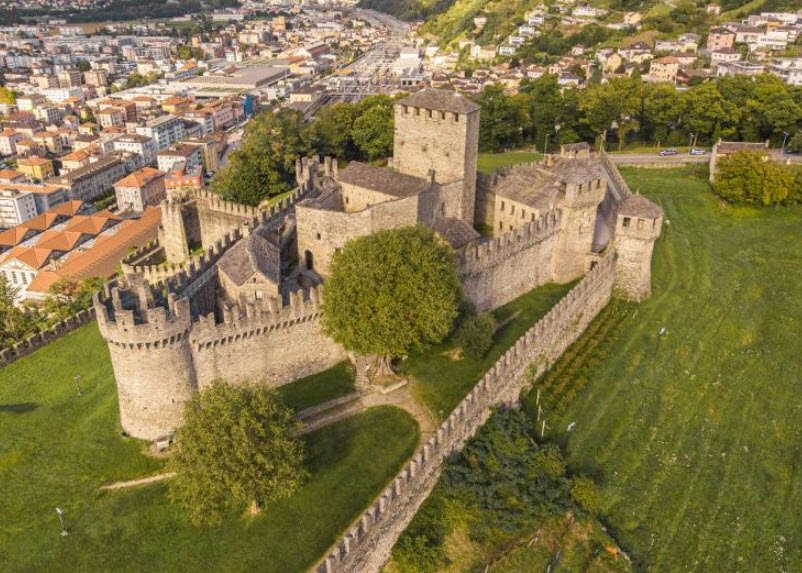 Castello di Montebello, Bellinzona, Switzerland, Switzerland
